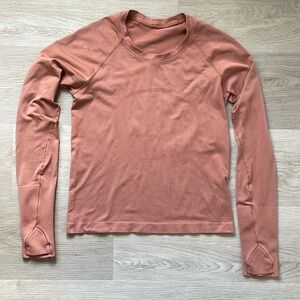 Women's Swiftly Tech Cropped Long-Sleeve Shirt 2.0